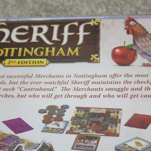Sheriff of Nottingham 2nd Edition Board Game Merchants 14+ CMON NEW - Picture 5 of 7